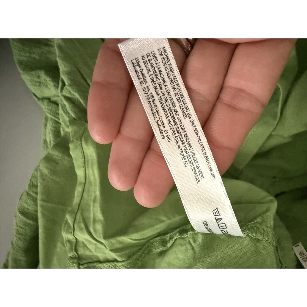Revolve x Free People Somewhere Sunny Maxi Dress XS in Kiwi Green Boho NWOT New - Picture 7 of 11